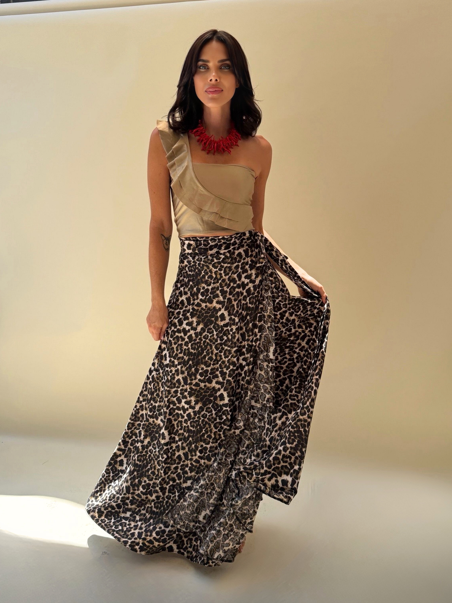 Falda Lucía - Leopardo
