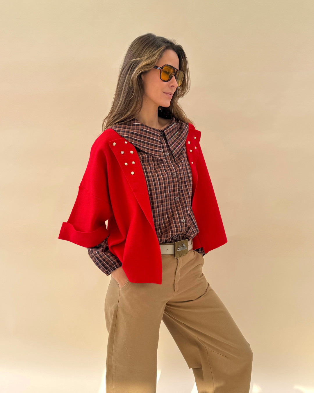 Chaleco Filippa - Rojo
