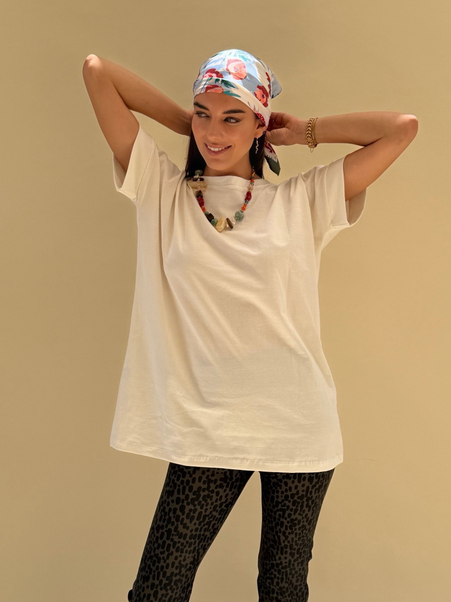 Polera Ximena - Blanca