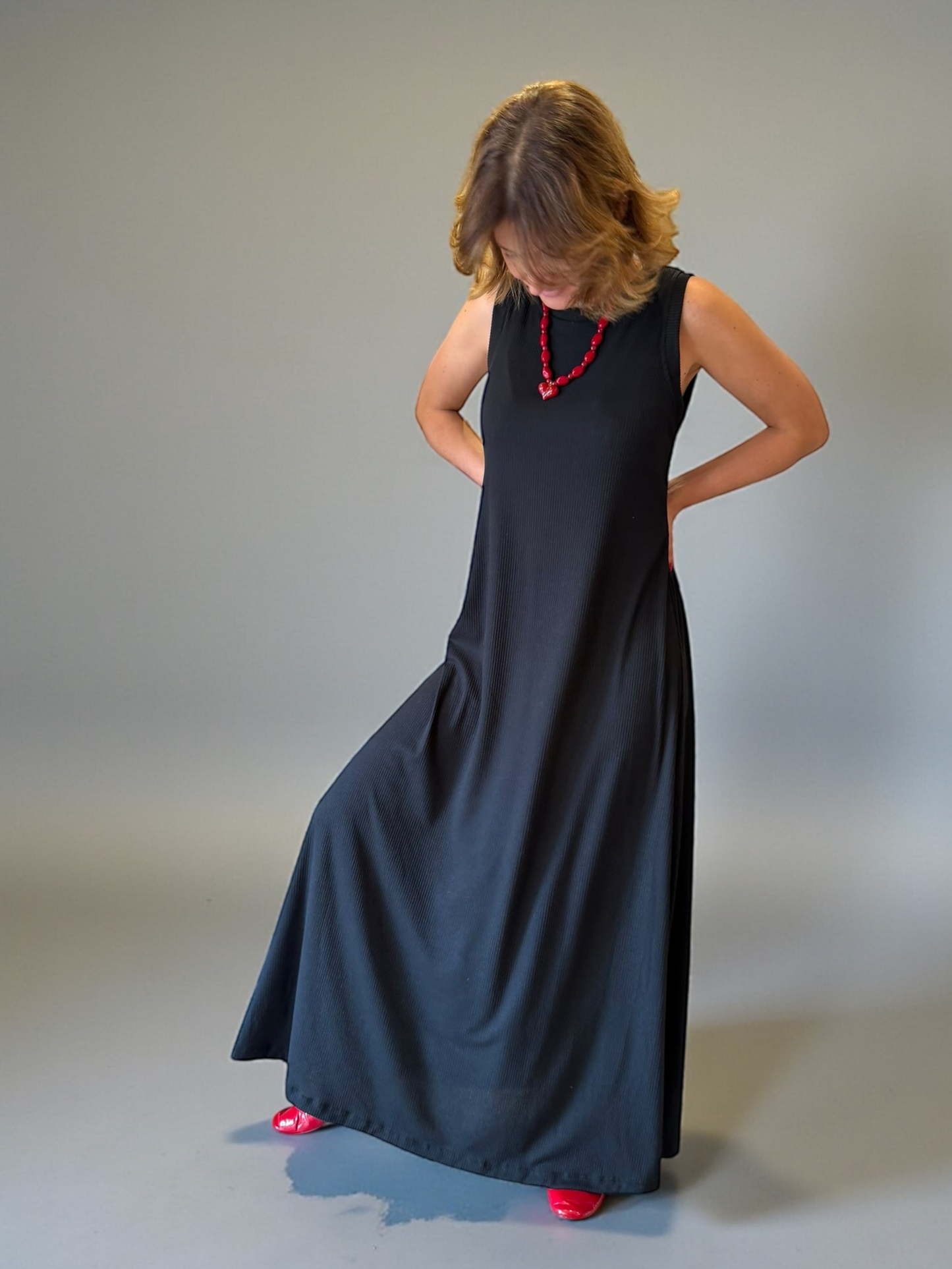 Vestido Candelaria - Largo Negro