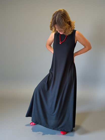 Vestido Candelaria - Largo Negro