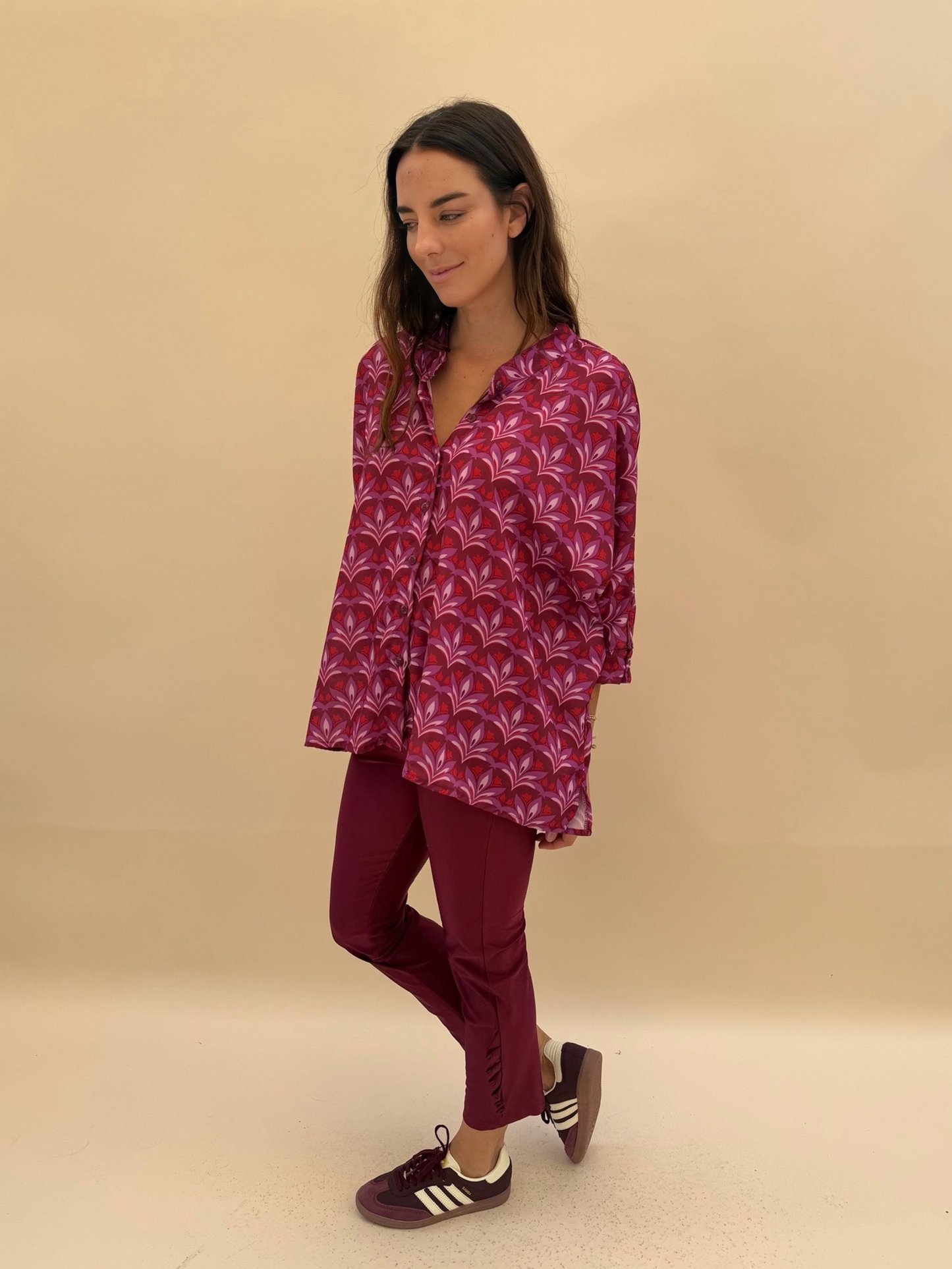 Blusa Paz - Morada