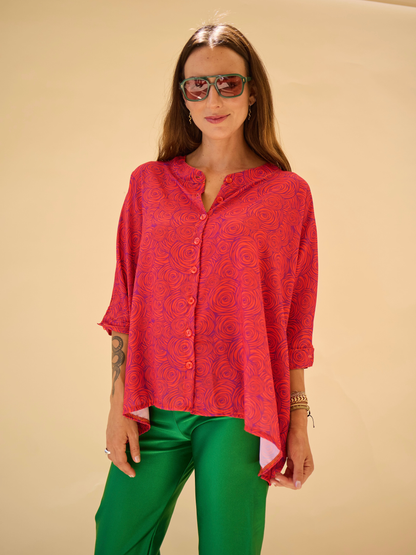 Blusa Paz - Rose