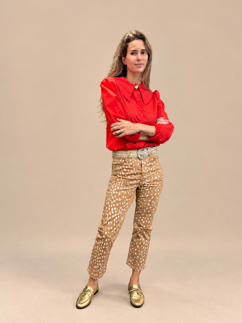 Blusa Clarita - Naranjo