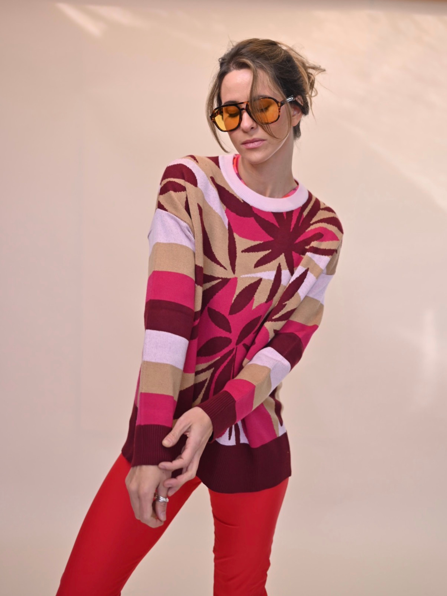 Chaleco Antonia - Fucsia