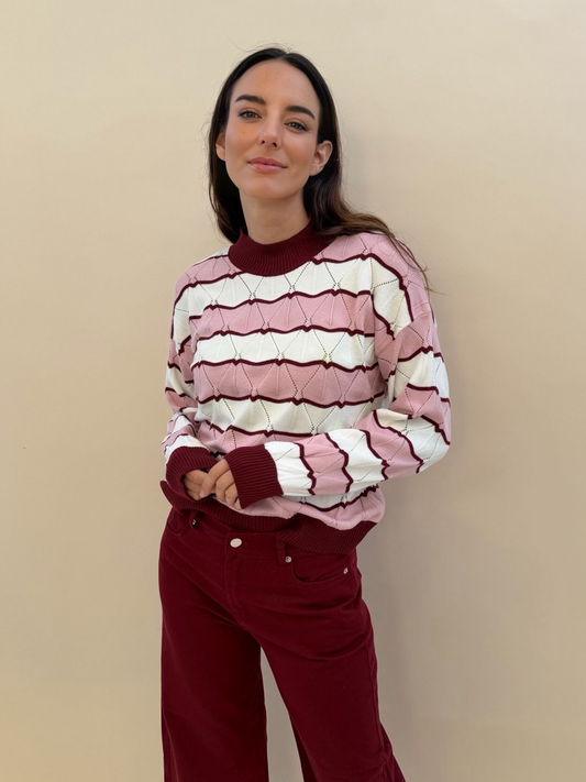 Chaleco Liliana - Rosado