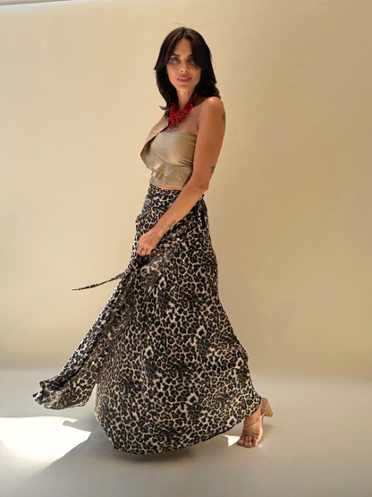 Falda Lucía - Leopardo