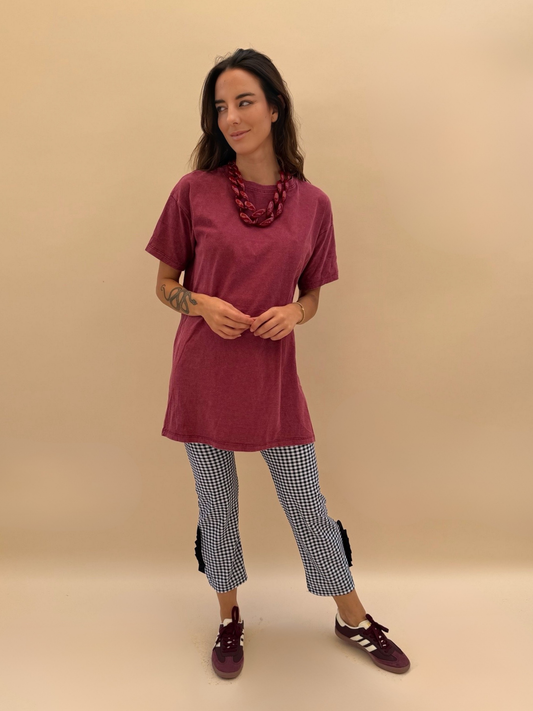 Polera Vera - Burdeo
