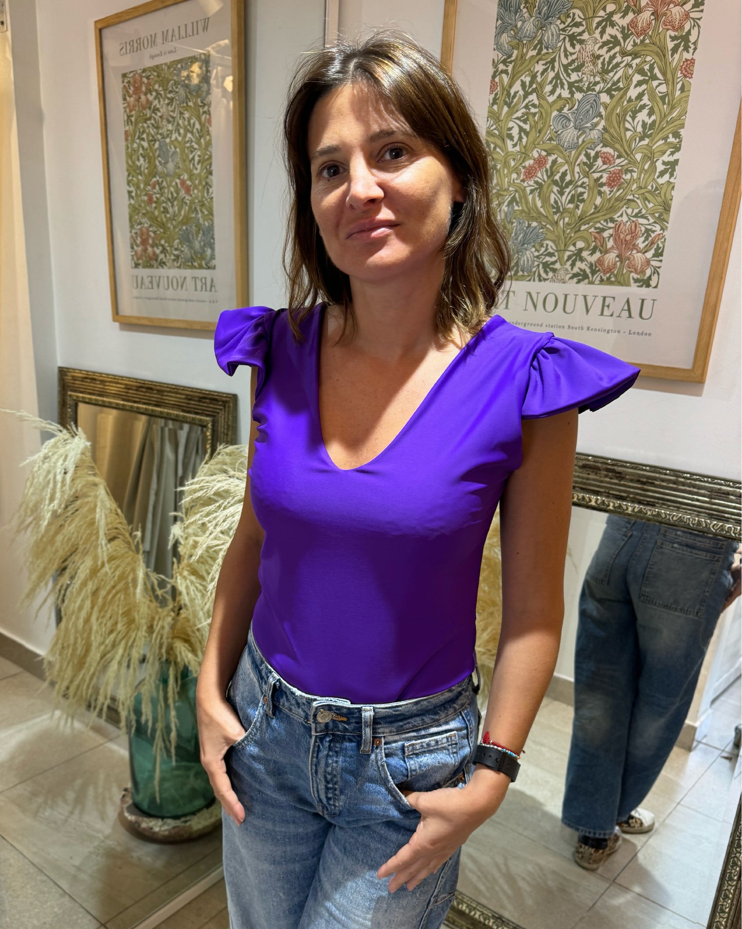 Polera Sara Morado