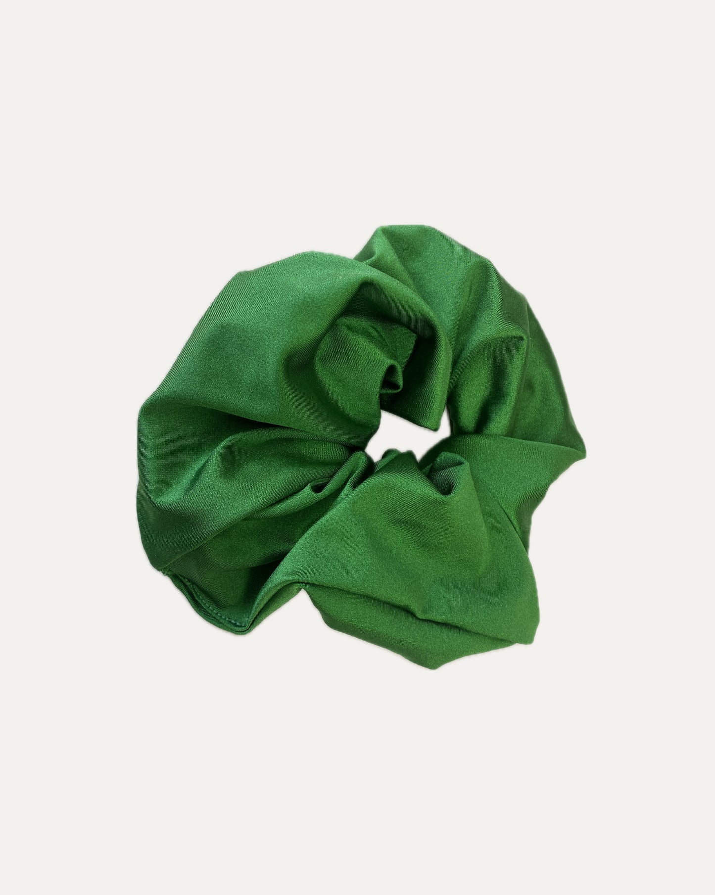 Collet Scrunchie Verde Metálico