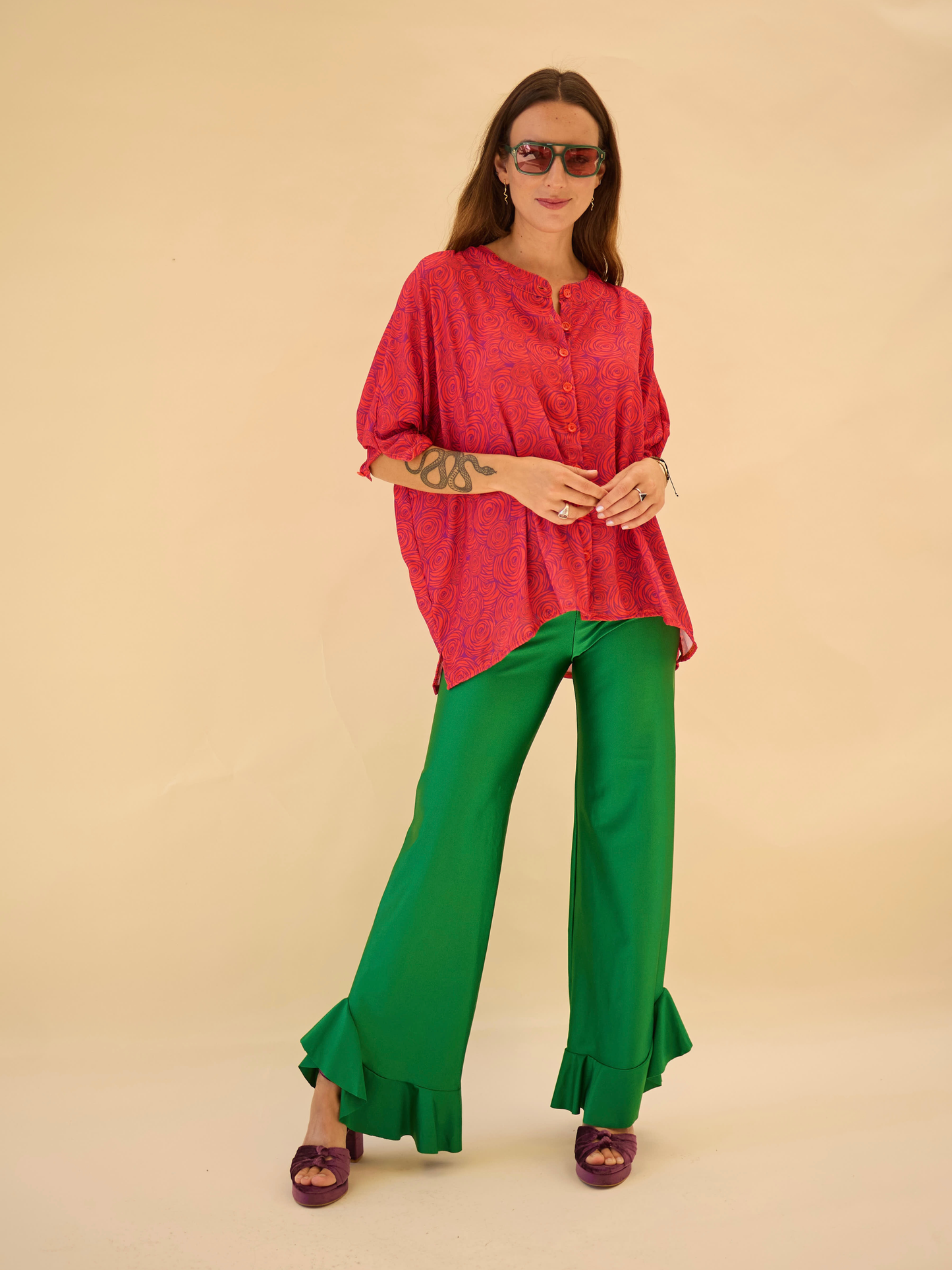 Patas Rosalía - Verde