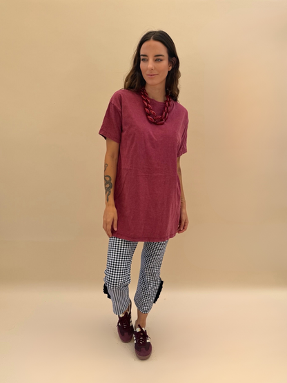 Polera Vera - Burdeo