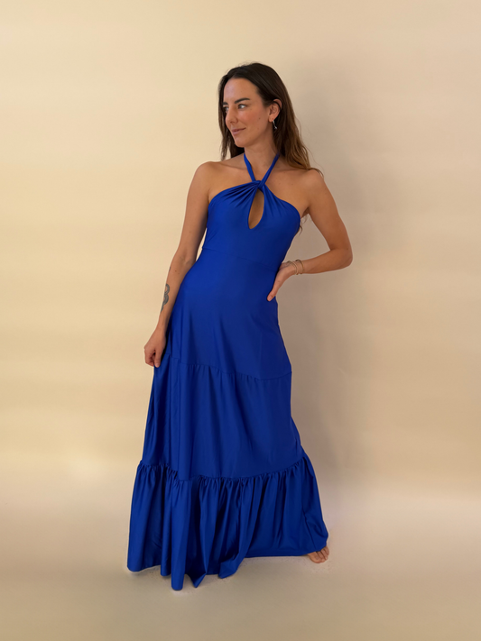 Vestido Amalia - Azul