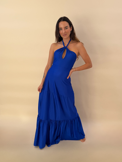 Vestido Amalia - Azul