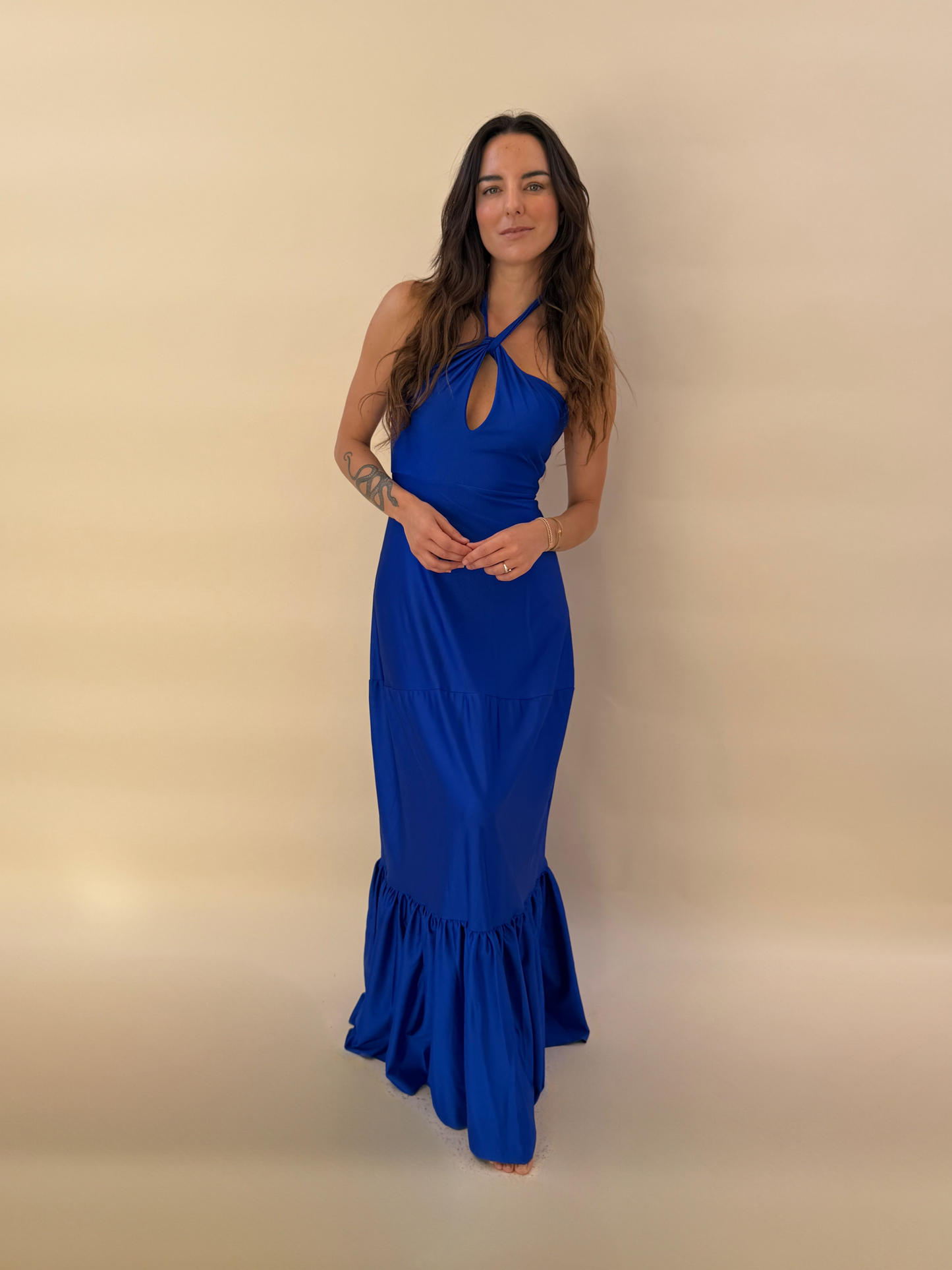 Vestido Amalia - Azul