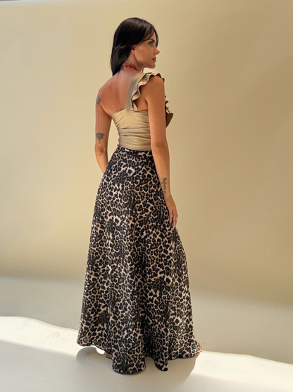 Falda Lucía - Leopardo