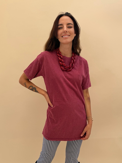 Polera Vera - Burdeo