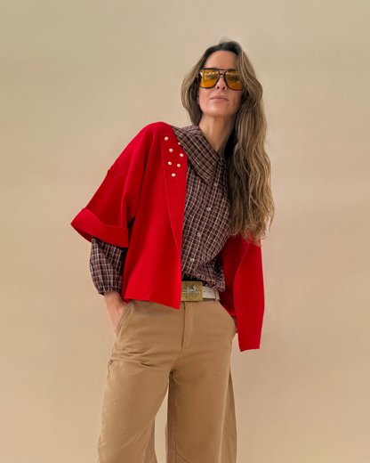 Chaleco Filippa - Rojo