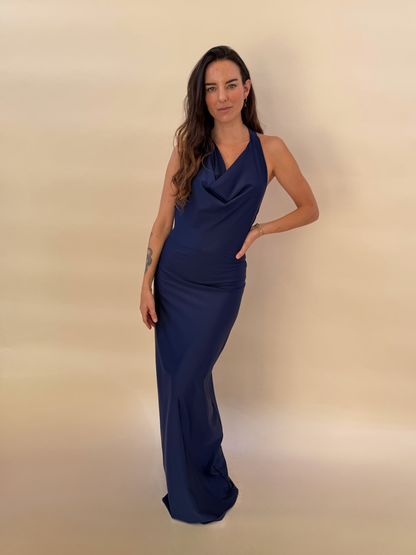 Vestido Celine - Azul Marino