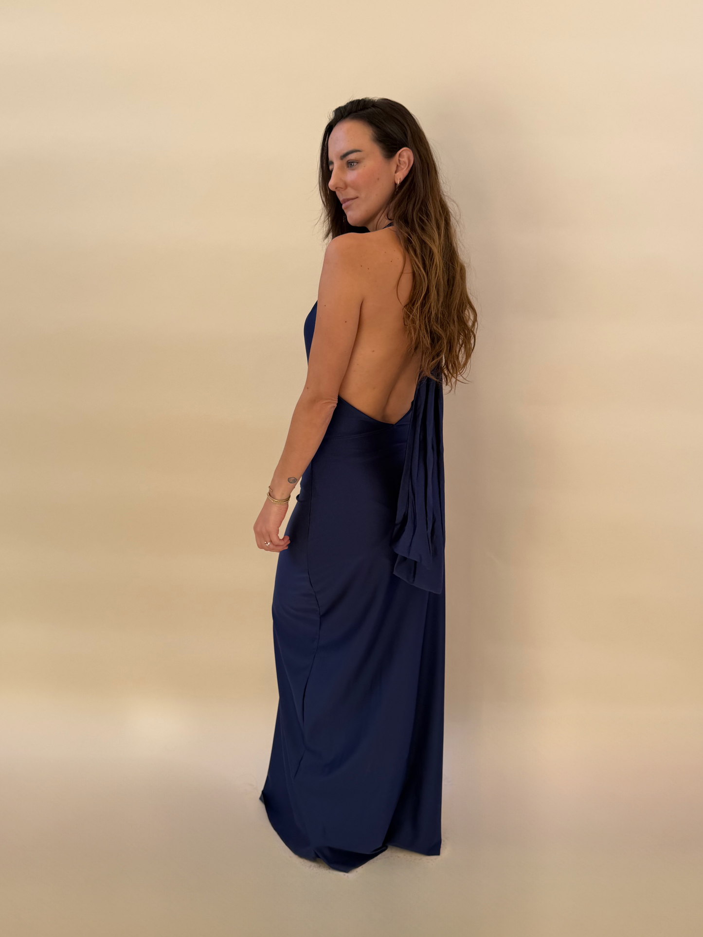 Vestido Celine - Azul Marino