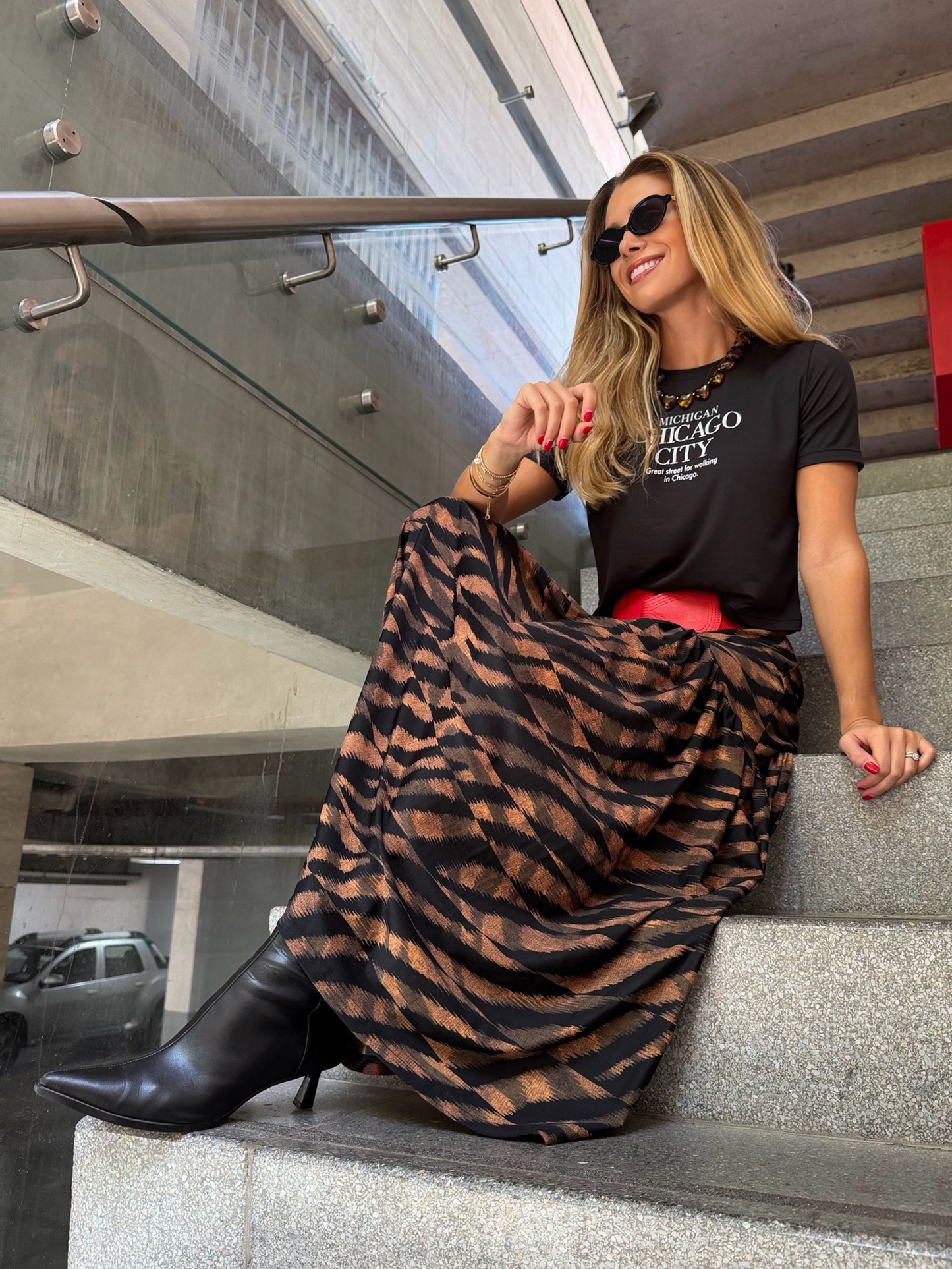 Falda Blanca - Print Café