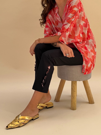 Patas Ema - Negro y Vuelo Leopardo