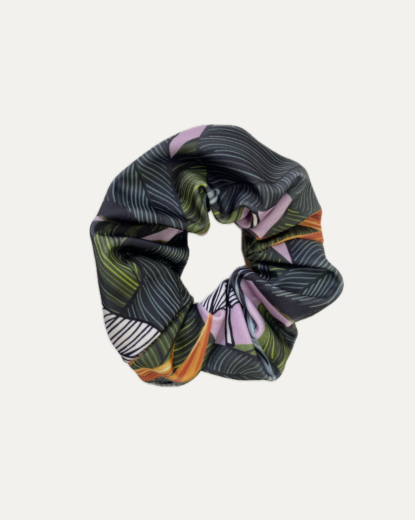 Collet Scrunchie Tropical