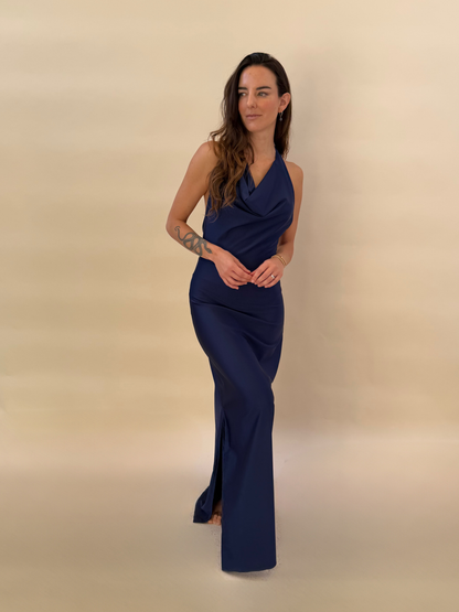 Vestido Celine - Azul Marino