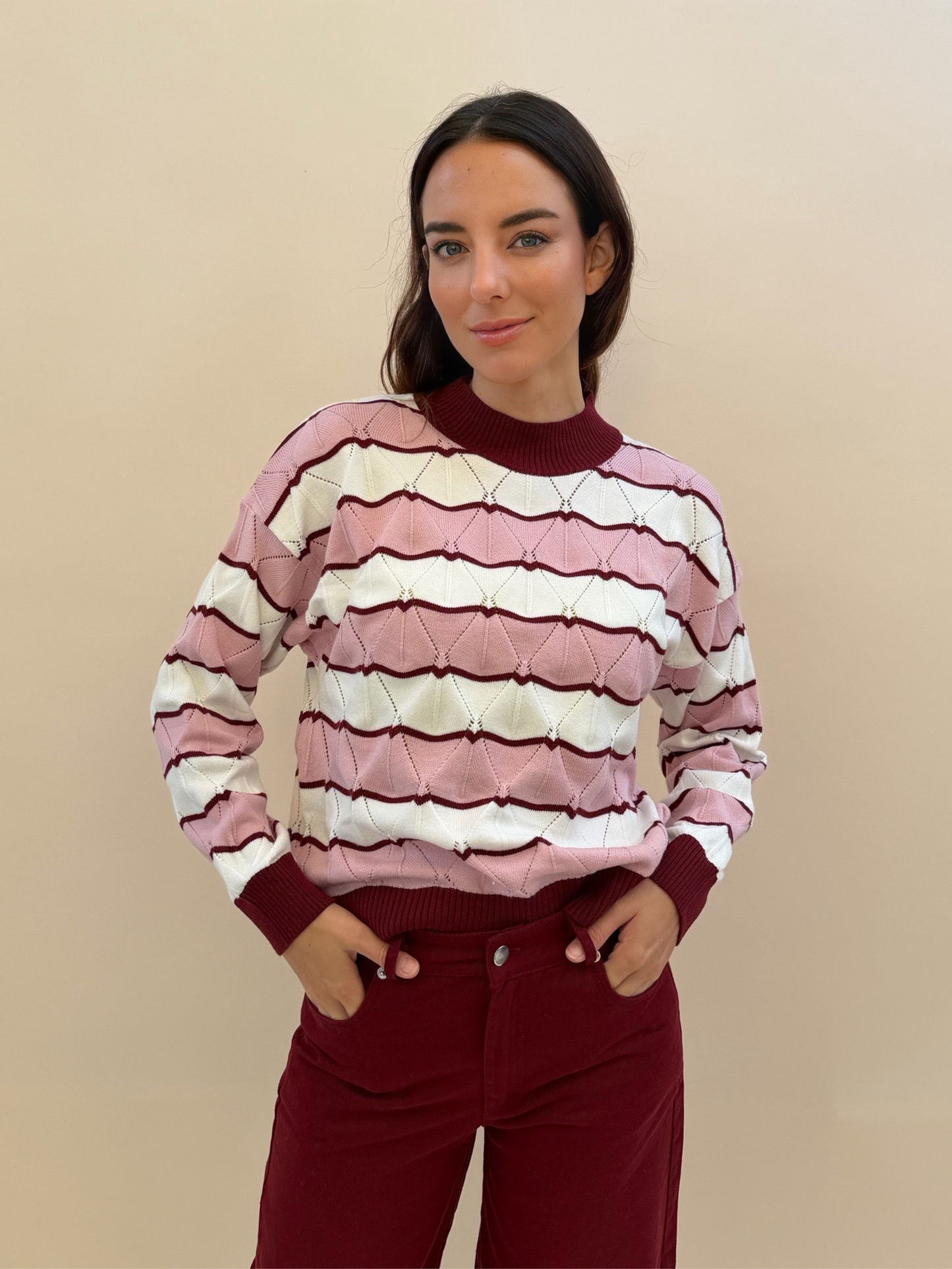Chaleco Liliana - Rosado