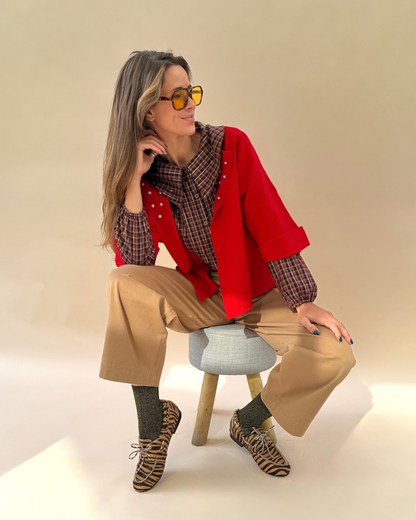 Chaleco Filippa - Rojo