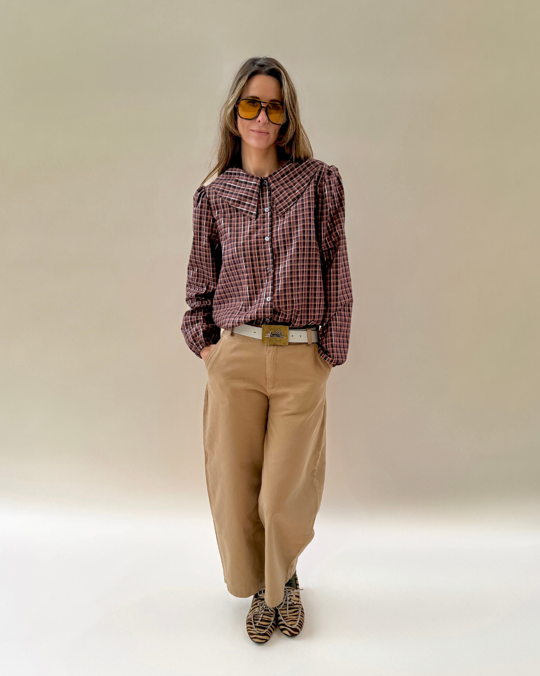 Blusa Clarita - Cuadrille Café