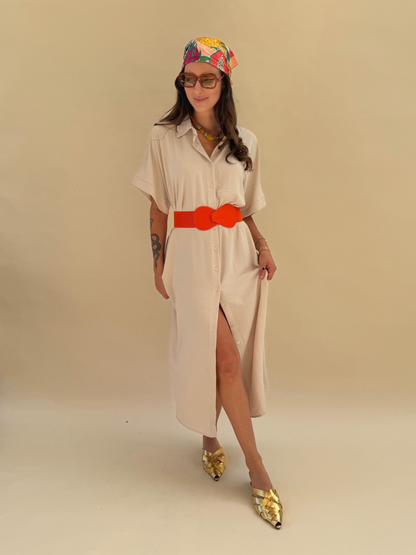 Vestido Julieta - Beige