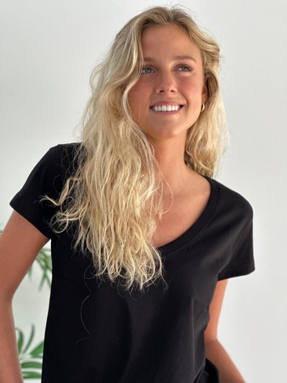 Polera Hebra - Negro