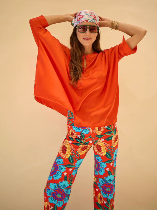 Blusa Paz - Naranja