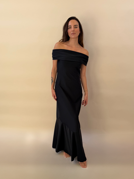 Vestido Lourdes - Negro