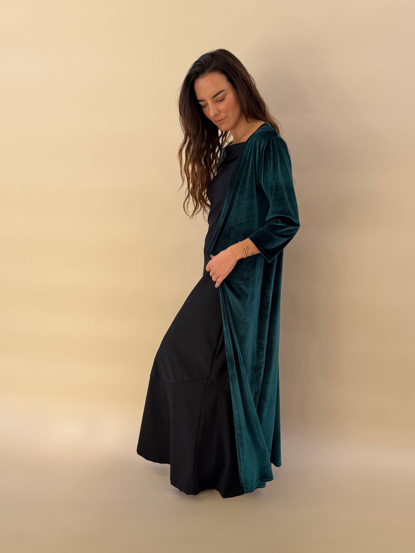 Kimono Velvet - Petróleo