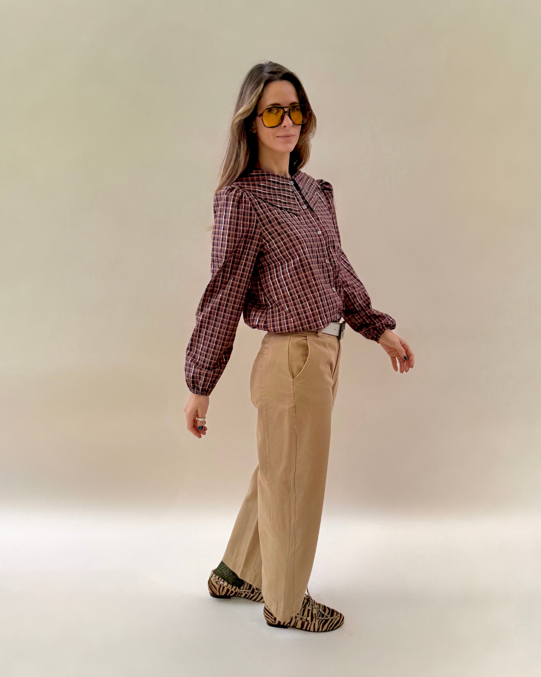 Blusa Clarita - Cuadrille Café