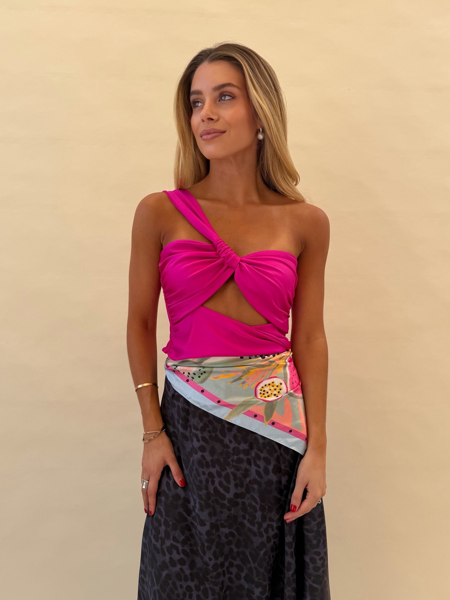 Top Rebeca - Fucsia