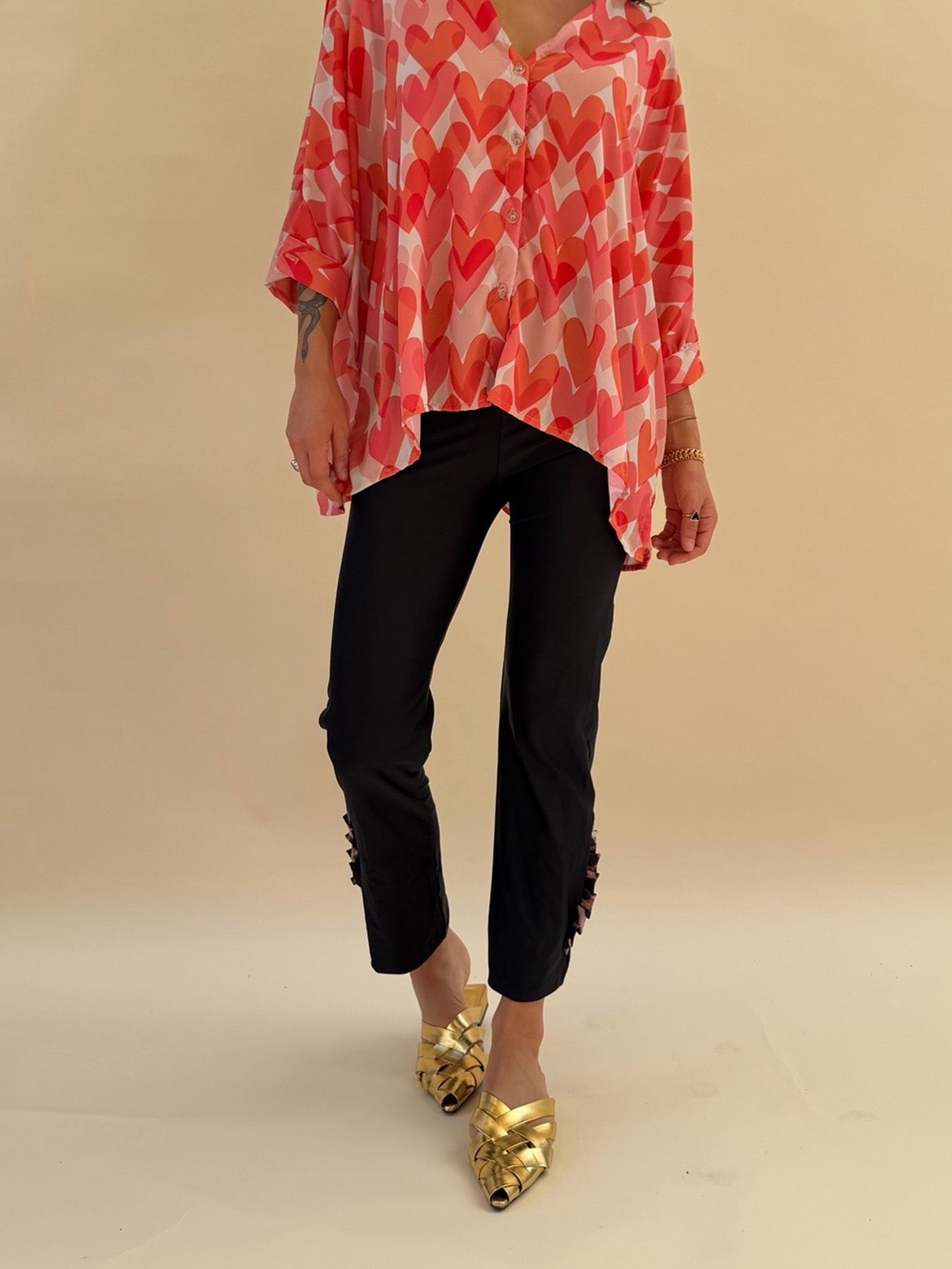 Patas Ema - Negro y Vuelo Leopardo