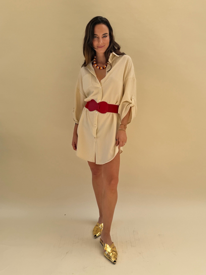 Vestido Maia - Rayas Amarillo