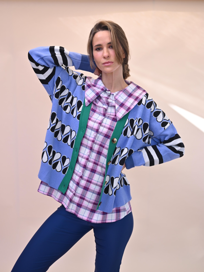 Chaleco Heart - Azul