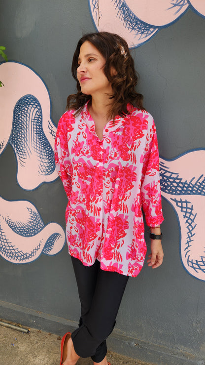 Blusa Paz print