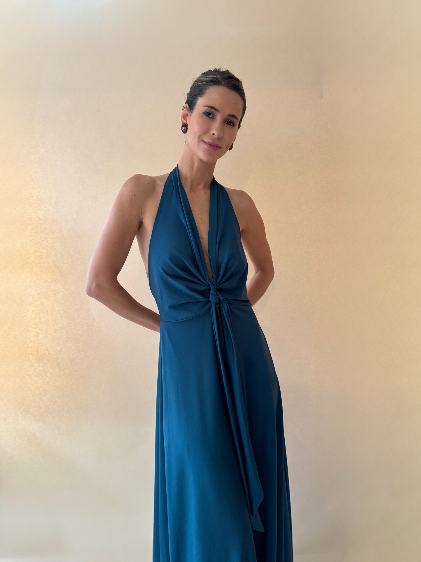 Vestido Lotti - Petroleo