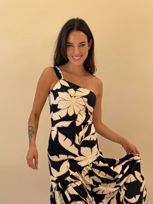 Top Blanca - Flores
