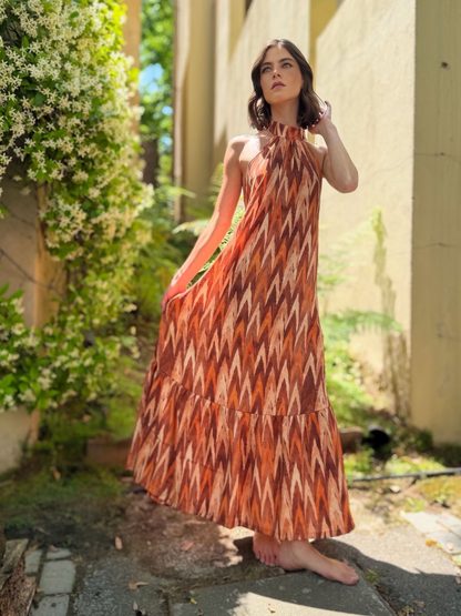 Vestido Fernanda - Naranjo