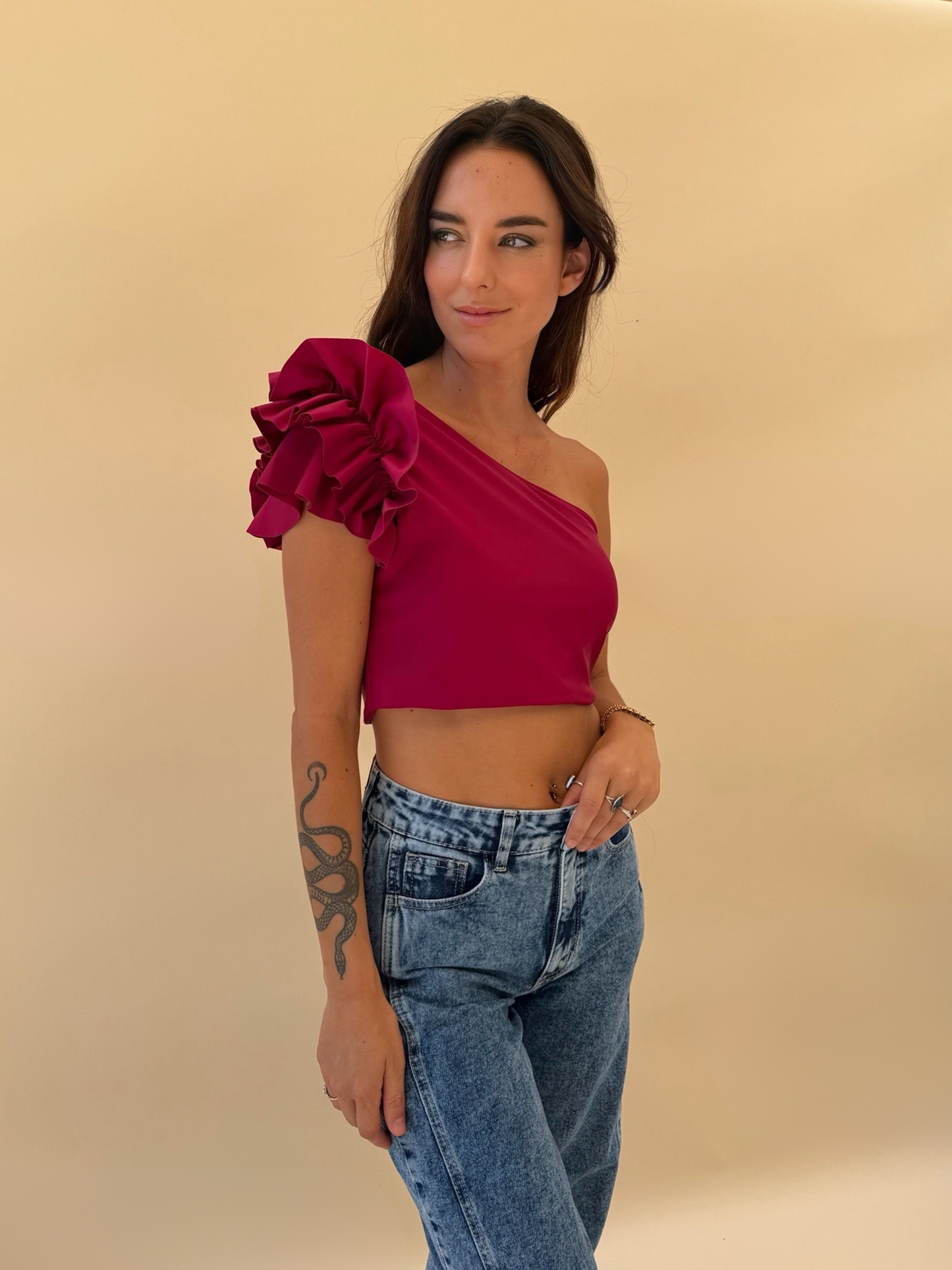 Top Milagros - Fucsia