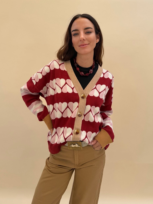 Chaleco Heart - Rosado