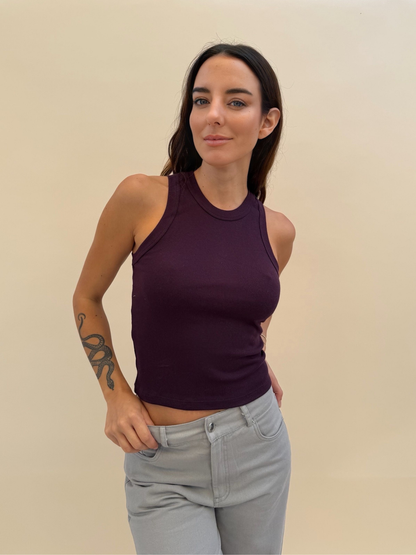 Polera básica - Burgundy