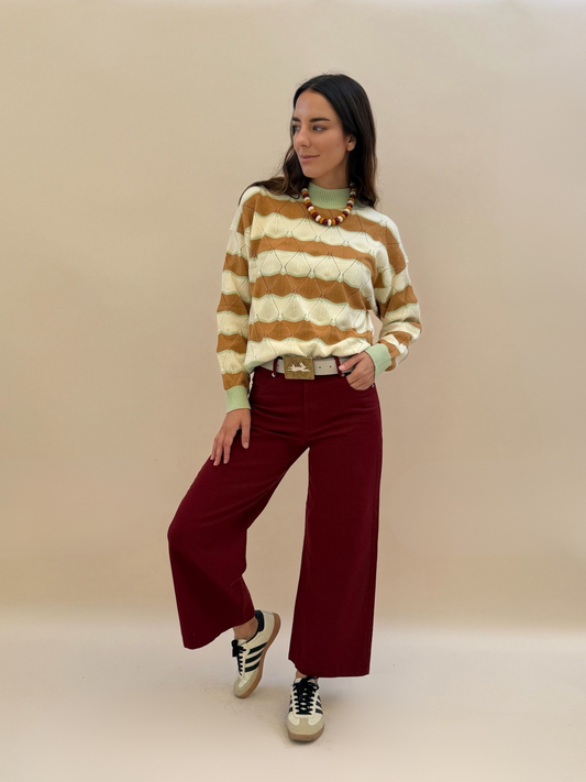 Jeans C3 - Burdeo