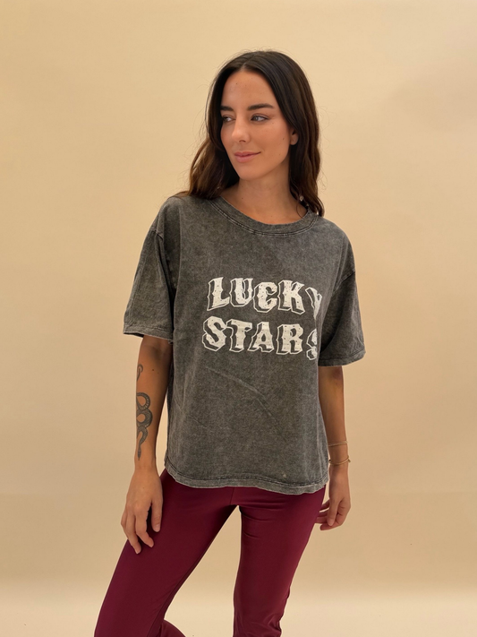 Polera Lucky Stars - Marengo